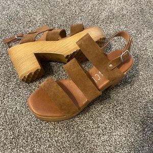 Musse & Cloud platform wedge/sandals